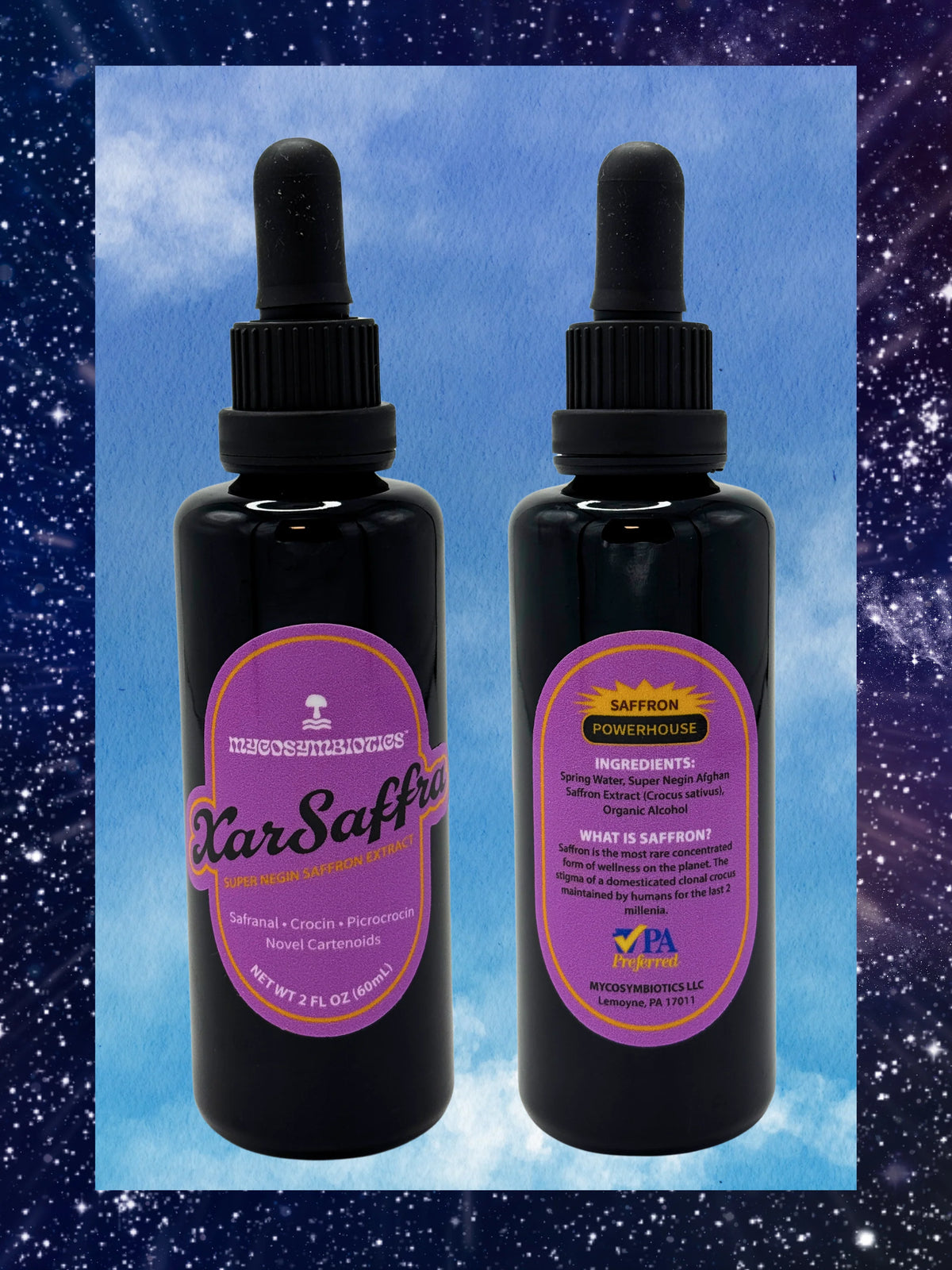 Saffron Extract (Xar-Saffra) – Premium ISO Grade I Mood Support (30mL) * Most Potent Saffron Extract *